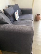 Sofa blue cargo for sale  SOUTH PETHERTON