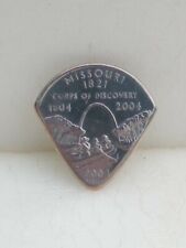 Moeda de um quarto de dólar genuína Missouri 2003 estado dos EUA escolha plectrum, usado comprar usado  Enviando para Brazil