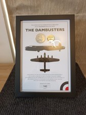 Dambusters framed 50p for sale  BEDFORD