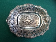 Alte silberschale putti gebraucht kaufen  Bad Bibra