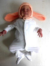 Lifelike sleeping newborn for sale  ST. AUSTELL