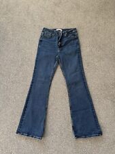 flare jeans waisted blue for sale  LLANDUDNO JUNCTION