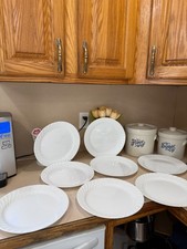 Pratos de jantar redemoinho branco Corelle Enhancements 10,25” conjunto de 8 comprar usado  Enviando para Brazil