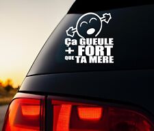Sticker autocollant fun d'occasion  Vieille-Église