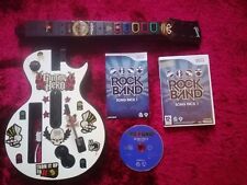 Guitare les paul blanche guitar hero + jeu Rock Band song 1 WII comprar usado  Enviando para Brazil
