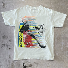 Camiseta Vintage Anos 90 Magic Johnson Ts Michael Jordan Chicago Bulls P/M comprar usado  Enviando para Brazil