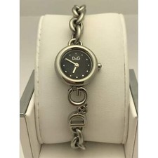 Relógio Dolce & Gabbana feminino aba mostrador preto aço inoxidável DW0531 comprar usado  Enviando para Brazil