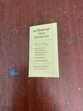 Piratron time computer for sale  BRISTOL