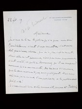 Pierre veber lettre d'occasion Pierre veber lettre d'occasion  Paris XVII