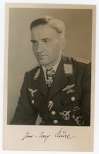 Cartão postal antigo da Era da Segunda Guerra Mundial Major Hans-Ulrich Rudel comprar usado  Enviando para Brazil