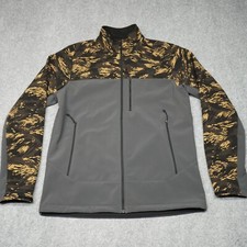 The North Face Jacket Men's Size Large Gray Windwall Full Zip Outdoors Gorpcore for sale  Quinnesec