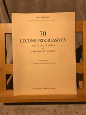 Grimoin lecons progressives d'occasion  Rennes
