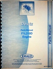 Parts manual deutz for sale  Atchison