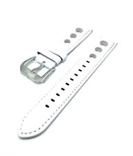 Autêntica pulseira de relógio Invicta S1 Rally 24083 couro branco 22 mm comprar usado  Enviando para Brazil