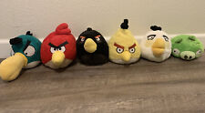 Juego de 6 peluches originales Angry Birds grandes segunda mano  Embacar hacia Argentina