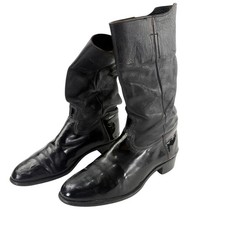 Antique black leather for sale  Crestwood