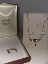 Gold plated necklace for sale  EPSOM