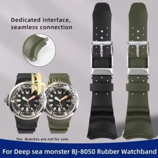 Usado, Pulseira de borracha para relógio de mergulho Citizen Promaster BJ8050-08E EcoZilla BJ8050 comprar usado  Enviando para Brazil