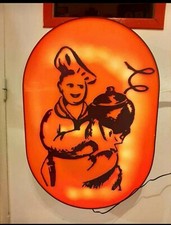 Ancienne enseigne lumineuse d'occasion Ancienne enseigne lumineuse d'occasion  Moussan