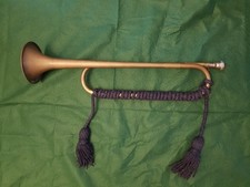 Militaria bugle blue for sale  LONDON