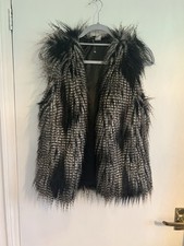 Black grey faux for sale  LONDON