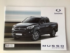 Prospekt ssangyong musso gebraucht kaufen  Amrum