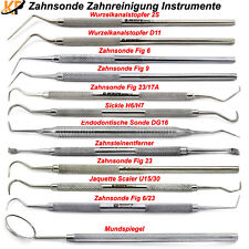 Zahnsonde zahnsteinkratzer zah gebraucht kaufen  Paderborn