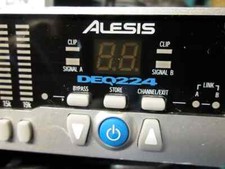 Equalizador antigo programável Alesis deq224 2 canais equalizador comprar usado  Enviando para Brazil