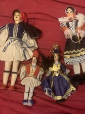 Bambole souvenir grecia usato  Trevenzuolo