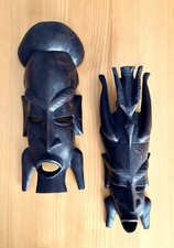 Afrika masken wanddekoration gebraucht kaufen  Germersheim