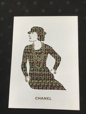 Doppelseitige chanel grußkart gebraucht kaufen  Elz