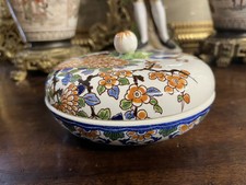 Belle bonbonniere faience d'occasion  Pézenas