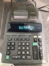 Calculadora de mesa Casio DR-250HD Tax & Exchange eletrônica impressora 2 cores comprar usado  Enviando para Brazil