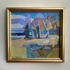 Framed swedish abstract for sale  BOURNEMOUTH