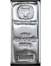 Usado, BARRA FUNDIDA 1000 gramas prata Germania 2023 comprar usado Usado, BARRA FUNDIDA 1000 gramas prata Germania 2023 comprar usado  Enviando para Brazil
