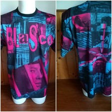 MAGLIA VASCO ROSSI GLI SPARI SOPRA TOUR VINTAGE SHIRT IL BLASCO 1993 #XL comprar usado  Enviando para Brazil