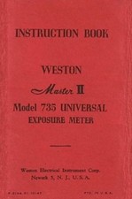 Weston master instruction d'occasion  Chelles