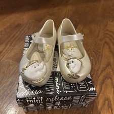 Mini Melissa Disney Beauty & The Beast Chip Mrs. Potts Pearl Mary Janes tamanho 8 comprar usado Mini Melissa Disney Beauty & The Beast Chip Mrs. Potts Pearl Mary Janes tamanho 8 comprar usado  Enviando para Brazil