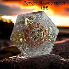 Pendentif resine epoxy d'occasion  Ploudalmézeau