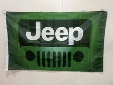 Logotipo Jeep Wrangler em caminhão offroad verde 3x5 pés Decoração de carro com bandeira comprar usado  Enviando para Brazil