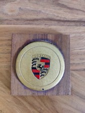 Porsche wappen wandanhänger gebraucht kaufen  Berlin