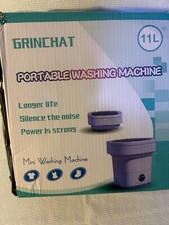 Máquina de lavar portátil, mini lavadora, 11L atualizada grande capacidade 11L, roxa, usado comprar usado  Enviando para Brazil