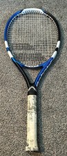 Raquete de tênis Babolat Drive Max 110 4 3/8” aderência 110 quadrados na cabeça tamanho azul branco comprar usado  Enviando para Brazil