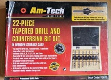 Piece tapered drill for sale  BURY