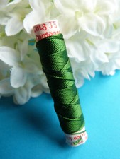 Linda bobina antiga 544BBIS fio de seda Gutermann verde espinafre nº 835 comprar usado  Enviando para Brazil
