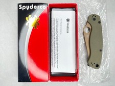 Spyderco paramilitary cts d'occasion  Expédié en Belgium