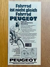 Peugeot fahrrad rennsportrad gebraucht kaufen  Aßlar
