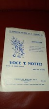 Spartito voce notte usato  Bologna