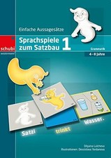 Sprachspiele zum satzbau gebraucht kaufen  Stuttgart