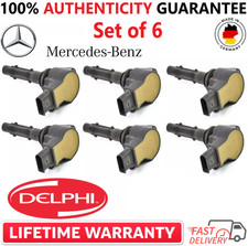 Bobinas de ignição Delphi fabricante de equipamento original x6 para 2005-2014 Mercedes-Benz V6 V8, A0001502780, usado comprar usado  Enviando para Brazil